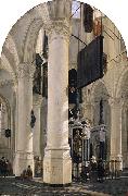 unknow artist The tomb of Willem I in the Nieuwe Kerk in Delft Spain oil painting artist